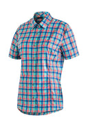 Maier Sports Philina blue red check 36 - PeakStyle