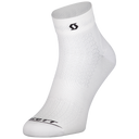 Scott SOCK PERFORMANCE QUARTER white/black 45-47 (XL) - PeakStyle