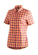Maier Sports Philina red yellow check 36 - PeakStyle