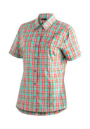 Maier Sports Philina green lightblue red check 36 - PeakStyle
