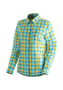 Maier Sports Nanni blue yellow check 36 - PeakStyle