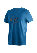 Maier Sports Dieter Print imperial blue S - PeakStyle