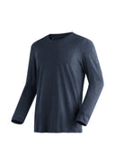 Maier Sports Long Sleeve Jersey M night sky melange S - PeakStyle