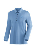 Maier Sports Long Piquee Polo W san francisco bay S - PeakStyle