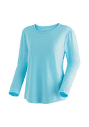 Maier Sports Long Sleeve Jersey W spray melange S - PeakStyle
