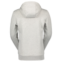 Scott M HOODY TECH WARM ZIP grey melange XXL - PeakStyle