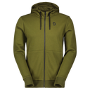 Scott M HOODY TECH WARM ZIP fir green XXL - PeakStyle