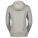 Scott W HOODY TECH WARM ZIP grey melange EU XL - PeakStyle
