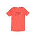 Devold ACTIVE OUTLINE TEE KID CAYENNE 4 - PeakStyle
