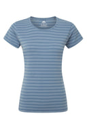 Mountain Equipment W GROUNDUP STRIPE TEE - PeakStyle